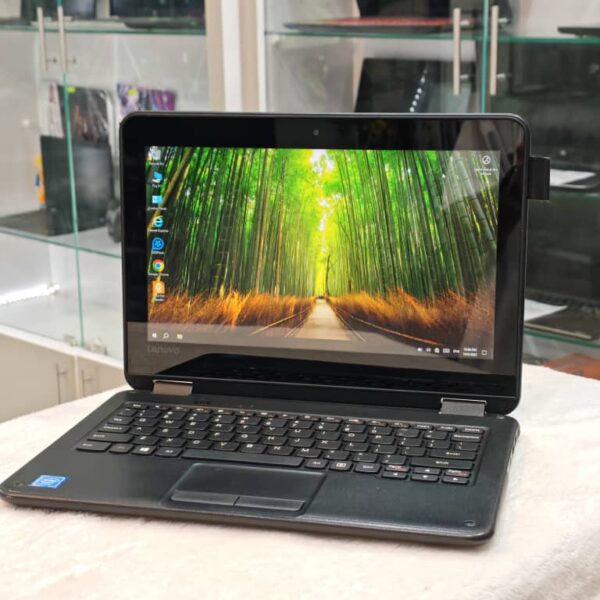 مع محفظة وفأرة وستيكر كلافي مجانا LAPTOP LENOVO 300E 11.6 TACTILE 360